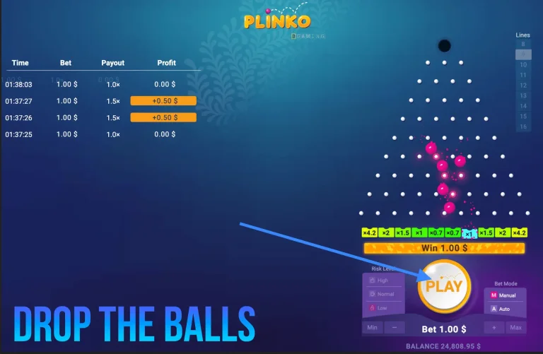 Jak grać w Plinko w kasynie – przewodnik krok po kroku